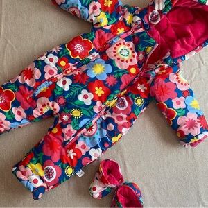 12 month snow winter suit girls